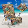 Suministro directo de fábrica, funda para silla de playa, reclinable, toalla, bolsa, toalla de playa, funda para silla, bolsa, pedido mínimo, geometría 1