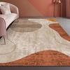 Alfombra de Sala de Estar Estilo Nórdico, Cobertura Completa para Dormitorio, Alfombra Sencilla para Mesita de Noche de Sofá Cama, Alfombra para Mesa de Café, Felpudo Antideslizante para el Hogar