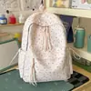 Mochila Fresca e Simples Estilo Coreano para Universitárias, Mochila Simples e Estilosa, Mochila Leve e de Grande Capacidade para Alunos do Ensino Médio