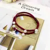 Accesorios Coreanos para el Cabello Hebilla de Uña de Perla Cuerda para el Cabello Banda Elástica Negra Coreana de Alta Elasticidad Anillo para el Cabello Cuerda 2 en 1