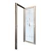 Puerta de baño, inodoro, puerta batiente de aleación de aluminio, puerta de cocina, puerta de baño, puerta de vidrio, puerta de ingeniería doméstica, puerta de aluminio y vidrio