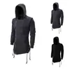 Comércio Exterior 2024 Nova Tendência Roupa Masculina Moletom Assassin's Creed Jaqueta Escura com Capuz Jaqueta Solta Japonesa Masculina Masculino