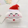 Peluche de dibujos animados Papá Noel muñeco de nieve alce árbol algodón DIY pasador tocado zapatos y calcetines bolsa accesorios accesorios decorativos