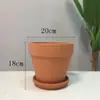 Maceta de barro antigua maceta de paisaje maceta para plantar diy planta suculenta pequeña flor pequeña planta en maceta con plato maceta de azulejo