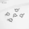 Acero de Titanio Hebilla de Posicionamiento que No se Desvanece Hebilla en Forma de U Hebilla de Langosta Hebilla de Resorte Material para Accesorios DIY de Collar Pulsera Venta al por Mayor