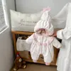 [9.4 Liquidação de Outono/Inverno ~ Sem Trocas ou Devoluções, Por Favor, Não Compre se se Importar] Macacão de Inverno Espesso para Bebês Meninas, Peça Única para Bebês Meninos