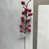 Acessórios de decoração de Natal e Ano Novo personalizados de fábrica acessórios para casamento casamento diy flores de Natal tridimensionais frutas vermelhas