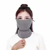 Mascarilla de Cuadros para Mujer Otoño Invierno Cortavientos Engrosada Protección contra el Frío Cálida a Prueba de Polvo y Smog Mascarilla de Invierno para Adultos Lavable