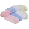 Calcetines para Niños Verano Delgados Princesa Encaje Estudiante Algodón Calcetines de Baile Venta al por Mayor Niñas Blanco Latino