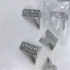Neveu bolsa para instrumentos musicales señal protector de esquina plegable en Y de 90 grados esquina caja de madera para violín pegatina decorativa placa de nombre de caja de regalo