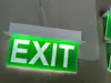Luz indicadora de señal de escape de apagón empotrada personalizada, luz indicadora de salida, luz de escape de seguridad para evacuación por incendio