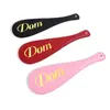 Juguetes Sexuales, Accesorios SM, Paletas de Carta Dom, Herramientas de Entrenamiento para Esclavas, Paletas Ovaladas de Cuero, Reglas de Castigo SP, Paletas