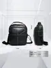 Bolso bandolera de cuero para hombre, bolso de hombro de negocios, bolsa simple para portátil de uso diario, bolso vintage para hombre, mochila ligera