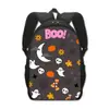 Mochila Ligera de Gran Capacidad Estampada Serie Halloween Transfronteriza 2026 para Estudiantes de Primaria y Secundaria, Bolsa de Viaje