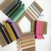 Banda Elástica de Terciopelo Anudada de un Solo Lado de 1CM 24 Colores Alta Elasticidad Cinta Flocada Cinta de Terciopelo Diadema Diadema DIY Goma para el Pelo Mujer
