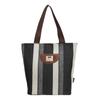 Bolso Tote de Moda al Por Mayor Casual de Lona con Combinación de Colores en Contraste Bolso de Hombro Casual para Mujer Nuevo 2025 Bolso de Mano Moderno