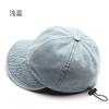 Sombrero de pescador con lengua de pato estilo vaquero retro para mujer, de primavera y otoño, para deportes al aire libre, viajes, protección solar, sombrero de lavabo