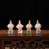 Yuyuyuan esmalte luminoso doze pingente cinza perfumado do zodíaco esmalte antigo mascote artesanato criativo