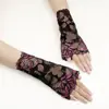 Venta al por mayor del fabricante Guantes de encaje finos de verano Protección solar Mangas de ciclismo para mujer Mangas falsas de rendimiento para baile