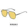 Nuevas gafas de sol de aluminio y magnesio 8692 de moda irregulares para hombres y mujeres, gafas de sol de conducción coloridas, gafas de sol al por mayor.