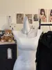Camisole estilo coreano com alças largas para mulheres, com bojos fixos, decote quadrado, camada dupla, modelador, costas bonitas, pode ser usada como peça externa, top liso