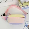 Bolso de pecho de color dopamina con bloques de color de moda transfronterizo, nuevo bolso cruzado ligero y moderno de nicho, elegante riñonera de estilo forestal para niña