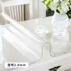 Amazon Tapete de Mesa Transparente Primeira Geração Toalha de Mesa de Vidro Macio Fosco Doméstica Impermeável Anti-Óleo de Pimenta Placa de Cristal de PVC