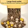 Dispensador de Comida y Agua Grande Antideslizante No Eléctrico para Perros Gatos Cachorros Gatitos Alimentación Bebida Interior Exterior Hogar Apartamento