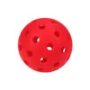 Pelota de pickleball moldeada por inyección de 26 agujeros/40 agujeros, disponible en varios colores, especializada para competición en interiores y exteriores
