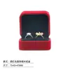 Caja de Joyería de Terciopelo Caja para Collar Aretes Anillo Pulsera Colgante Pulsera Listo para Enviar Venta al por Mayor Venta Caliente Transfronteriza Caja de Regalo