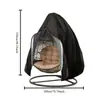 Venta Caliente de Amazon Silla Colgante de Columpio para Exteriores Negra i Cubierta Antipolvo en Forma de Cáscara de Huevo Multicolor con Cremallera Impermeable