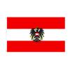 Emblema Nacional Austríaco Bandeira do Emblema Nacional da Áustria bandeira de poliéster 3 * 5 pés em estoque