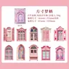 Adesivos Yi Niao Porta e Janela Série Humor de Sonho Tema Janela Cenário Diário Material DIY Base de Decoração 20 Folhas 6 Estilos
