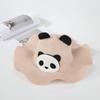 Sombrero de Pescador Nuevo de Verano para Niños Transpirable Ala Curva Sombrilla de Sol para Bebé en la Playa Sombrero de Oso de Dibujos Animados de Alto Valor