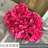 5 Hortensias Francesas, Hortensias Mariposa de Colores, Decoración Artificial de Flores para Habitación de Boda Hogar, Flores de Seda para Diseño de Escenario Hotel Piso