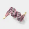 Correa de Hombro de Hilo Teñido con Flor de Moda Europea y Americana Correa de Recambio para Bolso Kelly Bolso Evelyn Bolso de Hombro Cruzado