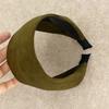 Diadema Ancha Estilo Nazha Antideslizante Alta Gama Para Lavado Facial Tarjeta para el Cabello Grande Color Sólido Combinación Perfecta Diadema Vintage Accesorios para Mujeres