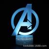 Transfronterizo dedicado a Héroe de Película de Marvel Serie Vengadores Lámpara de Mesa 3D LED Colorida Táctil Luz Nocturna