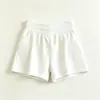 Conjunto de yoga con tiras de color block de verano para mujer, top corto ajustado con falda-pantalón deportiva plisada anti-exposición