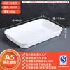 Platos Blancos de Melamina para Uso Comercial, Platos Fríos, Comida Estofada, Cajas de Exhibición de Comida Cocinada, Guarniciones para Hot Pot, Bocadillos para Buffet de Barbacoa, Platos de Presentación