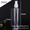 Frasco Borrifador de Plástico com Álcool Frasco Refil de Perfume 30 50 100ml Borrifador Transparente Névoa Fina Frasco PET Reembalagem Frasco Borrifador Pequeno