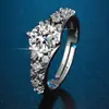 Novo anel de diamante com renda Bubulati para mulheres, doce e fofo, luxo leve, nicho, de alta qualidade, versátil, presente perfeito para namorada