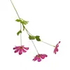 Flor Artificial de Crisantemo Individual Decoración Diaria del Hogar Accesorio de Fotografía Estilismo Decoración de Boda Paisaje para Fotografía en Casa