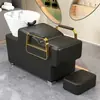 Cama de Lavar Cabelo para Salão, Cama de Lavagem Simples Semi-Reclinável para Salões de Beleza, Venda Direta do Fabricante, Cama de Salão de Beleza Moderna