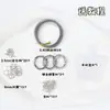 Accesorios Completos Kit de Materiales para Manualidades DIY Posicionadores Cuentas Hombre Perezoso Cadena para Teléfono Móvil Doble Círculo Material Versión Mejorada Cable de Acero