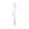Cuchillo para carne y tenedor de acero inoxidable 304L martillado con impuestos incluidos, cuchara redonda para sopa, tenedor para ensalada doméstico transfronterizo para hotel, cuchara para servir