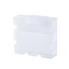 Caixa de Armazenamento para Porta Lateral de Geladeira Caixa de Armazenamento para Sachês de Temperos e Molhos Organização de Itens Pequenos Prateleira de Armazenamento Montada na Parede Prateleira de Armazenamento