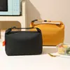 Bolsa Térmica para Almoço de Escritório com Desenho de Dumpling, Bolsa Grande para Piquenique, Bolsa Lancheira para Escritório, Bolsa Bento com Folha de Alumínio Espessa