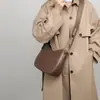Bolso bandolera de moda para estudiantes para mujer, nuevo estilo 2026, bolso retro para debajo del brazo, bolso de hombro tipo silla de montar de nicho francés