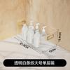 Caja de Mascarillas Apilable Caja de Almacenamiento de Lápiz Labial para el Cuidado de la Piel de Lujo Ligero Abierta Estante de Almacenamiento para Tocador Caja de Almacenamiento de Cosméticos
